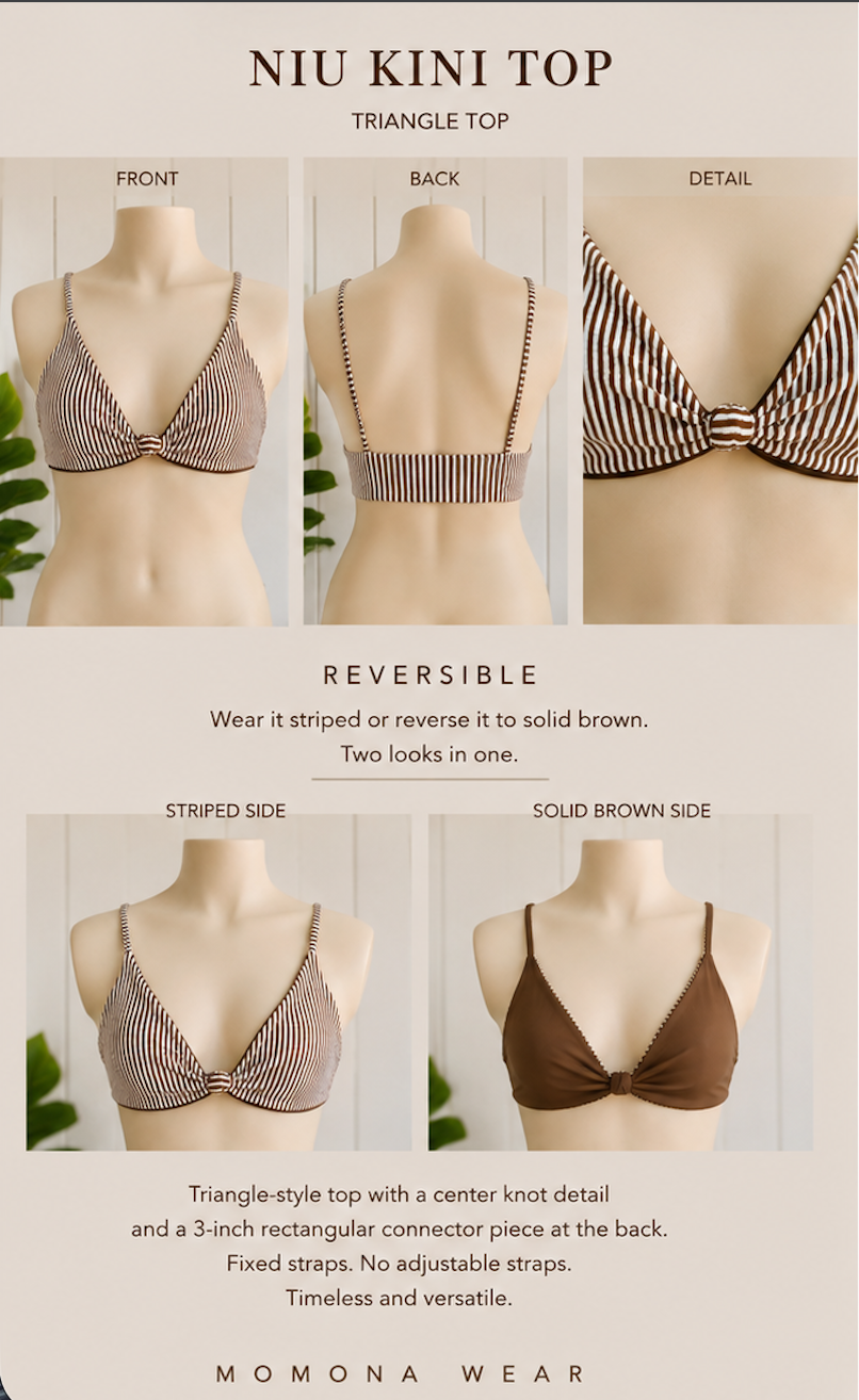Niu — Reversible Kini Top